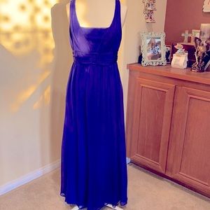 Royal blue prom or special event long dress size 4